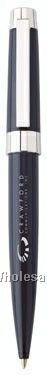 Epiphany Twist-action Ballpoint Metal Pen W/ Epoxy Domed Top