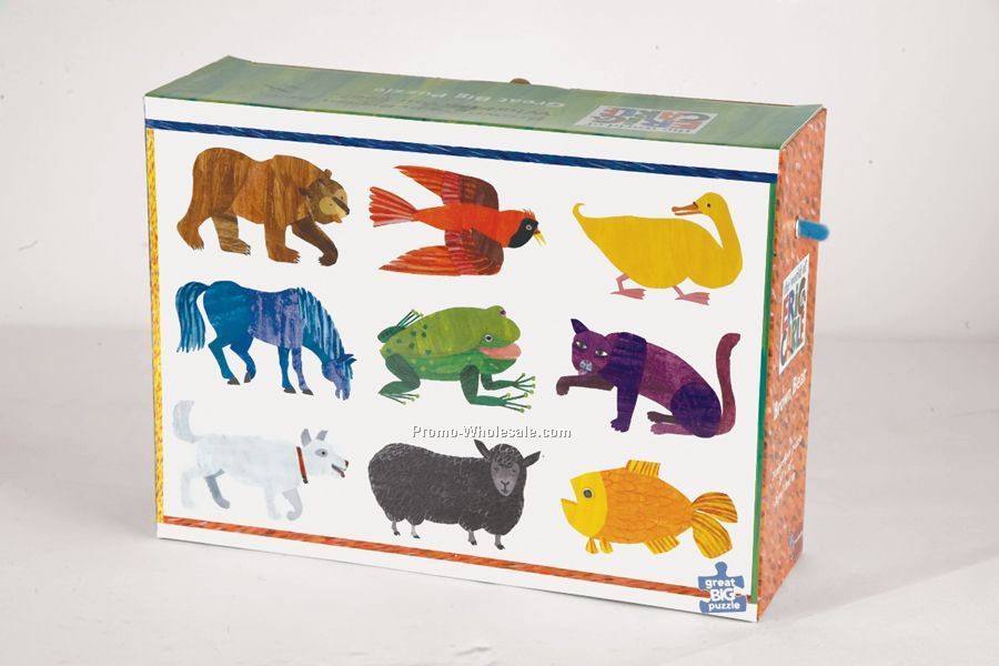 Eric Carle Brown Bear Floor Puzzle