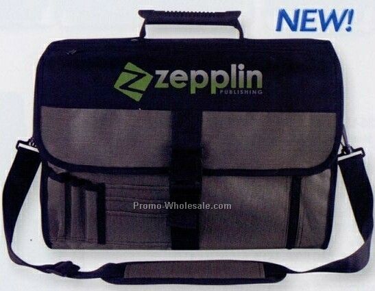 Expandable Deluxe Briefcase (Silk Screen)