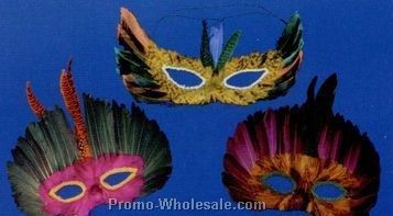 Feather Mask (12 Units)