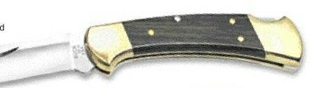 Finger Grooved Ranger Buck Knife