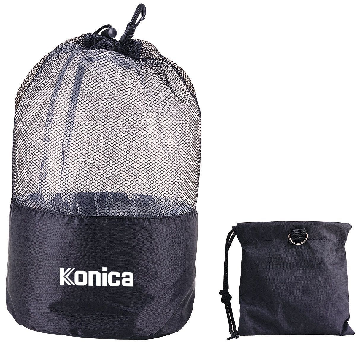 Foldable Drawstring Mesh Bag