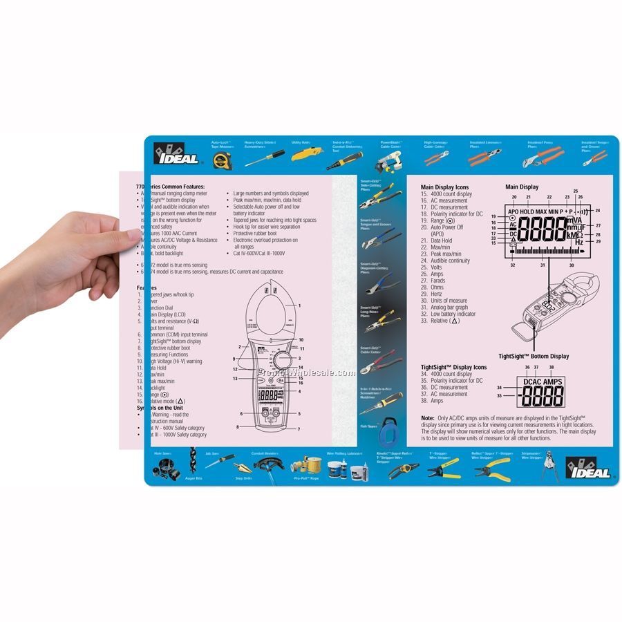 Frame-it Flex Medium Duty Counter Mat (14"x19" Or 14" Round)