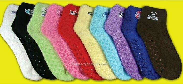 Fuzzy Feet Socks - Blank