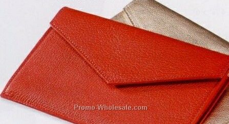 Genuine Leather Envelope W/ Gusset