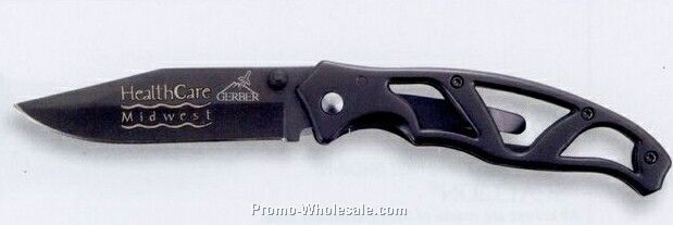 Gerber Titanium Nitride Paraframe I Knife