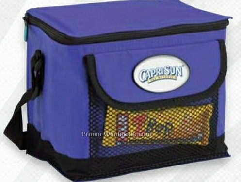 Giftcor Green I-cool Deluxe 6 Can Cooler Bag 7"x9"x6"