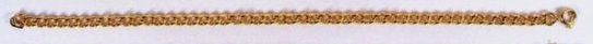 Gold Charm Bracelet - Medium Link