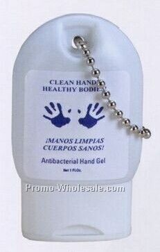 Hand Soap In Toggle Bottle With Key Chain - 1 Oz.