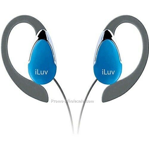 Iluv Lightweight Ear Clip For Ipod - Blue