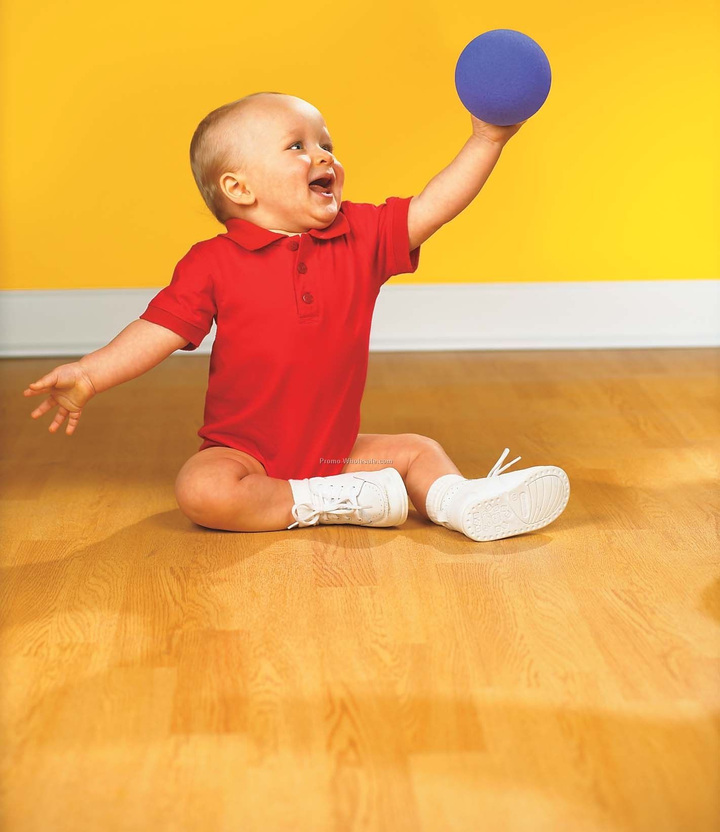 Infant Platinum Jersey Golf Creeper