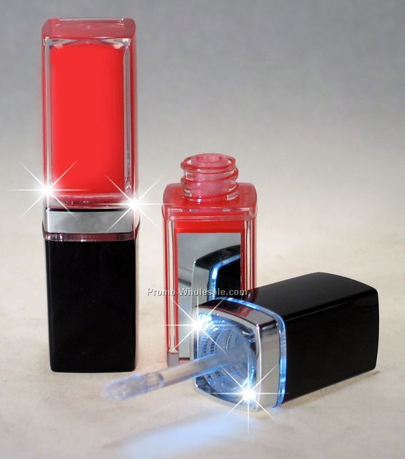 LED Lip Gloss With Mirror