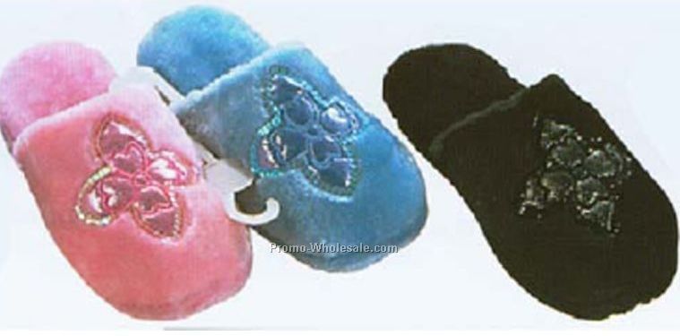 Ladies Heart Slippers (S-xl)