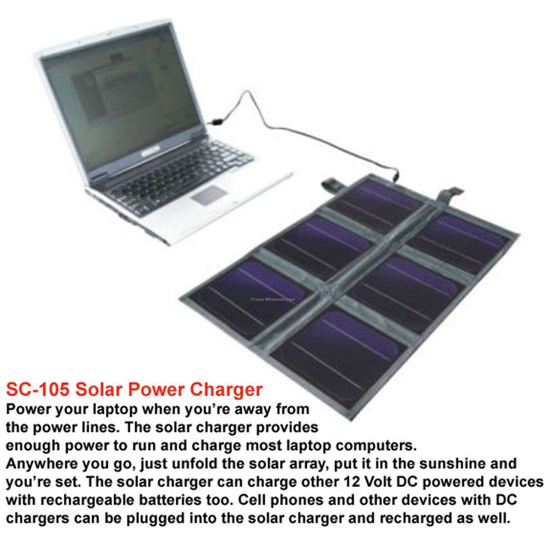 Laptop Computer Solar Charger