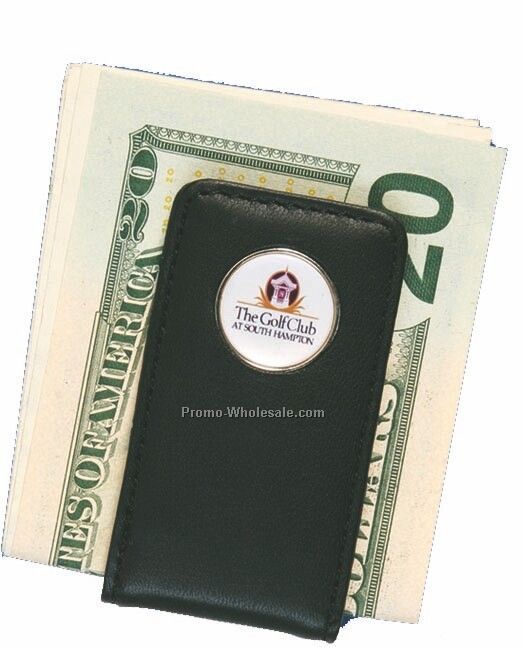 Leather Money Clip