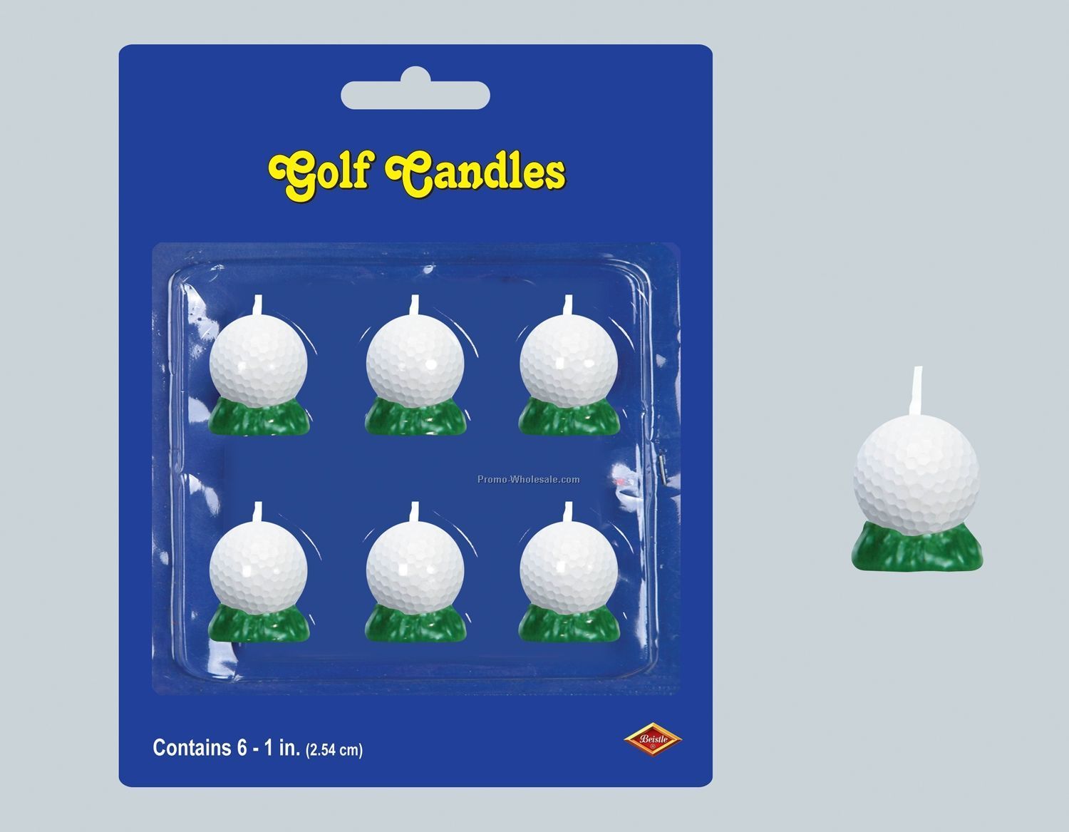 Life's Moments Birthday Candles - Golf Ball