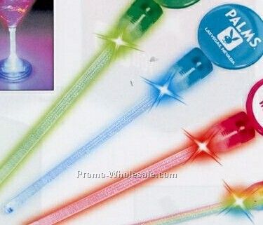 Light Up Stirrer - Blue / Blue LED Light