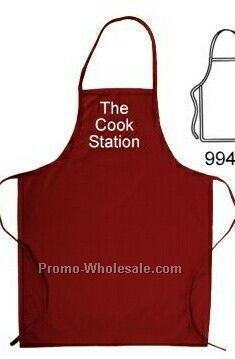 Long Apron With Loop Neck Strap (Screen Printed)