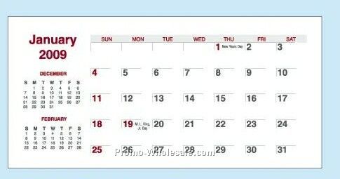 Long Memo Calendar