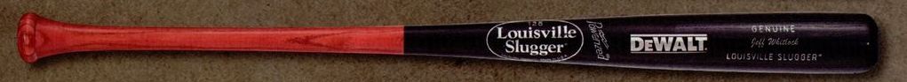 Louisville Slugger Full-size Corporate Wood Bat (Wine Red/ Black)