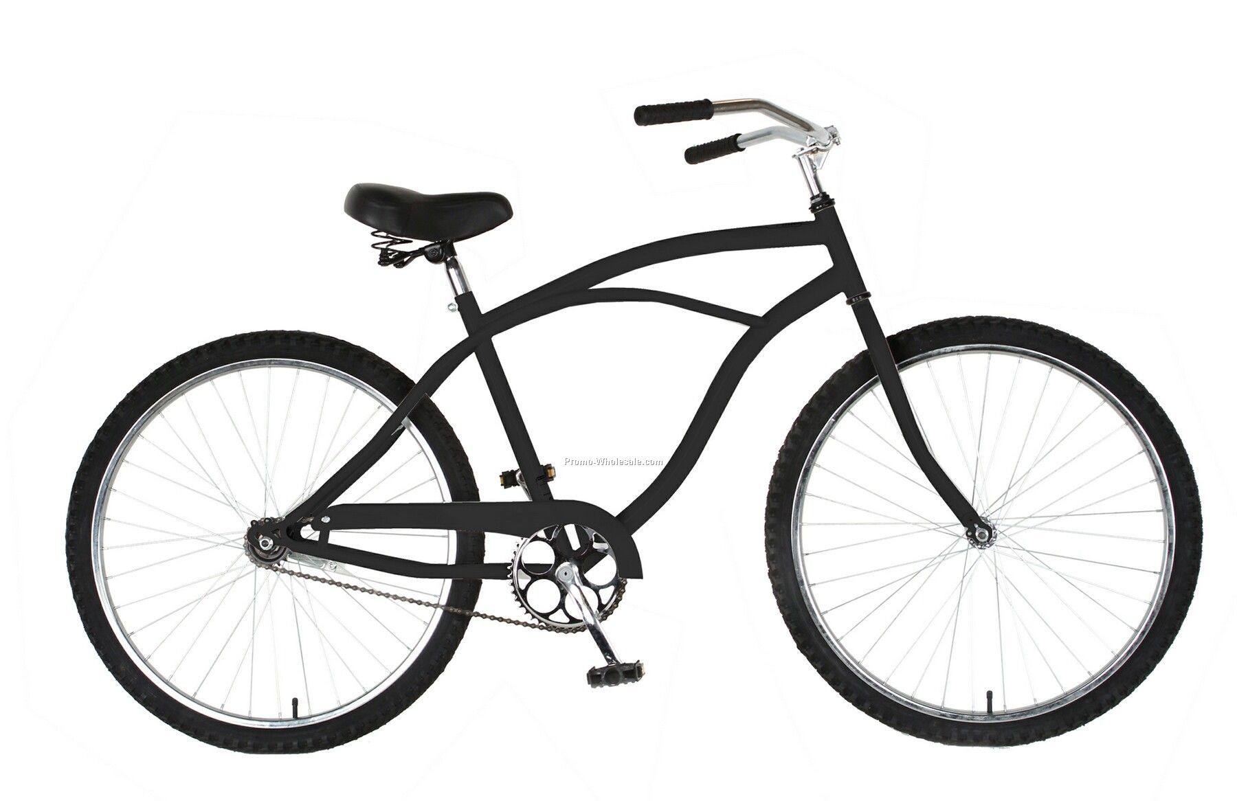 Mantis Mens Cruiser Bicycle Black