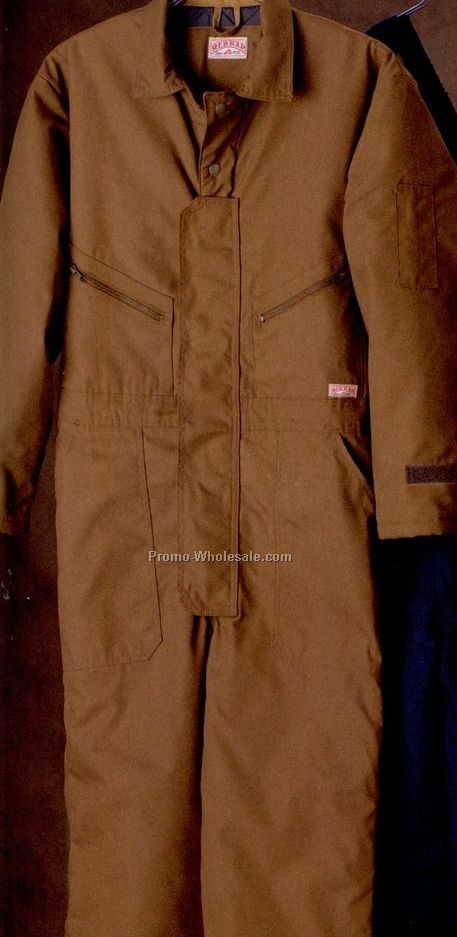 Men's Polyester/ Cotton Duck Insulated Coverall