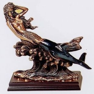 Mermaid Dolphins Figurine