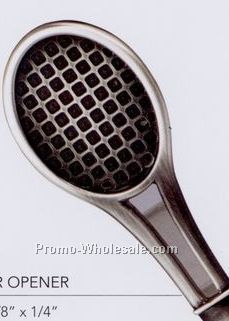 Metal Tennis Racket Letter Opener