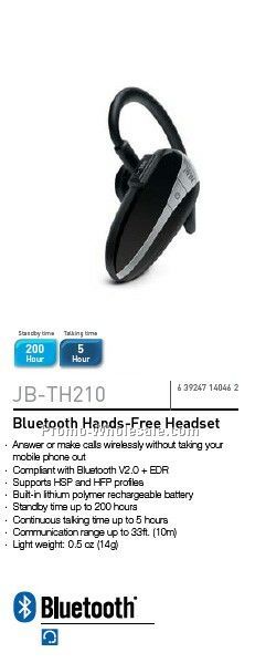 Micro Size Hand-free Bluetooth Headset