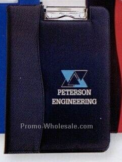 Microfiber Clip Board With Embossed Pvc Trim