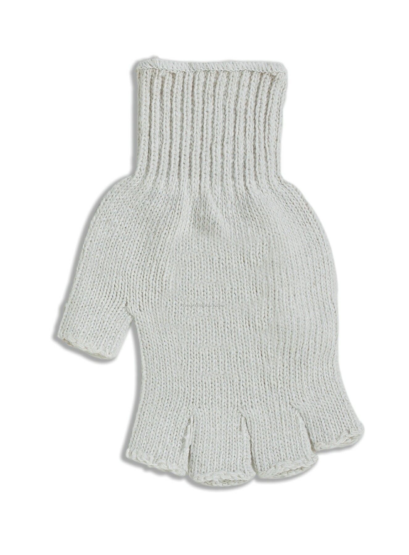 Natural Beige Fingerless Glove (L)