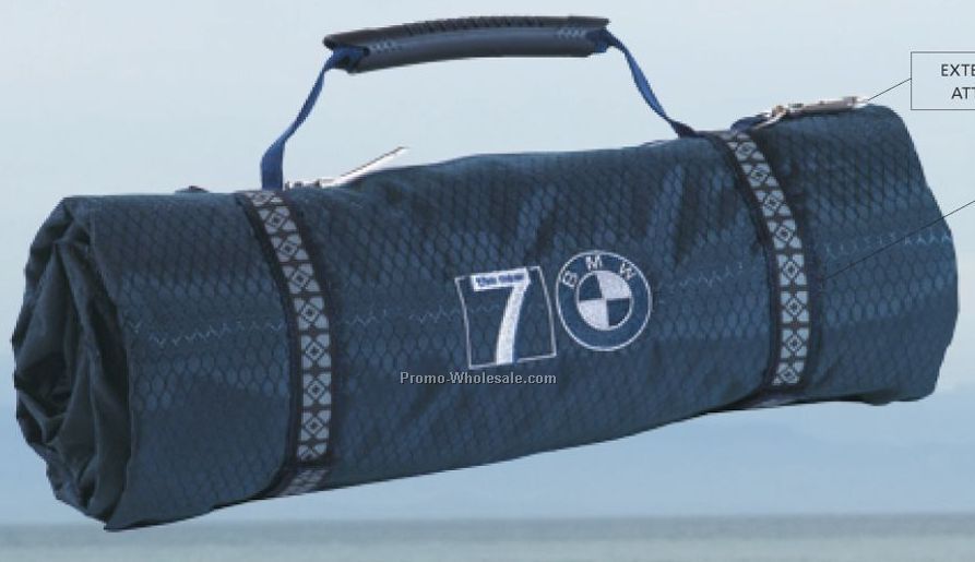 Navy Blue 45"x58" Water Resistant Adventurer Blanket