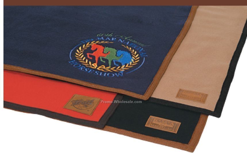 Navy Blue 50"x60" Trail Series Wool Blanket