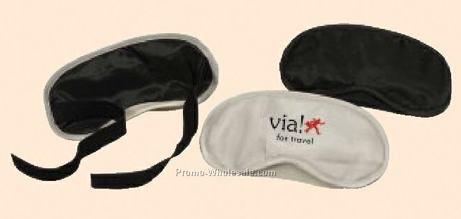 Nylon Eyeshade With Velcro Strap