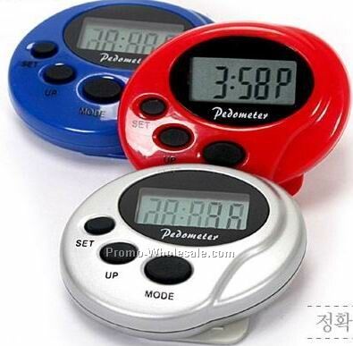 Oval Pedometer