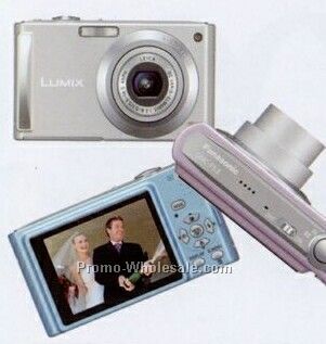 Panasonic Blue Lumix 8.1 Megapixel Camera W/ 33mm Lens