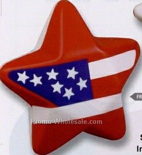 Patriotic Star Squeeze Toy