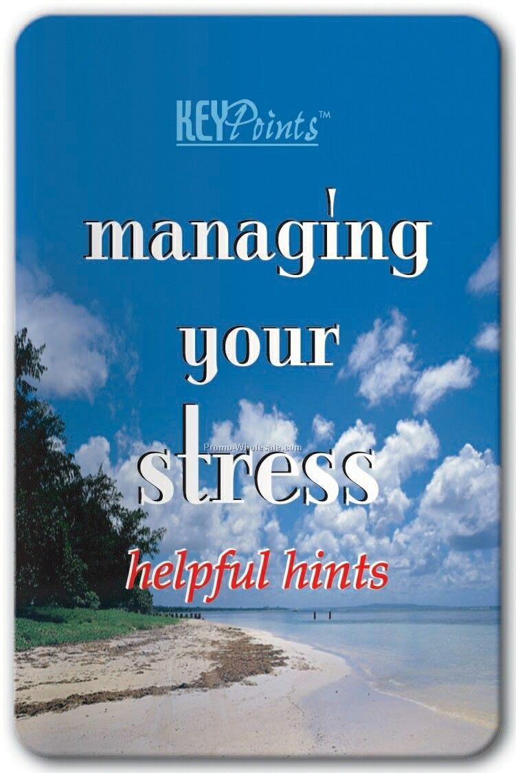 Pillowline Managing Your Stress Chart