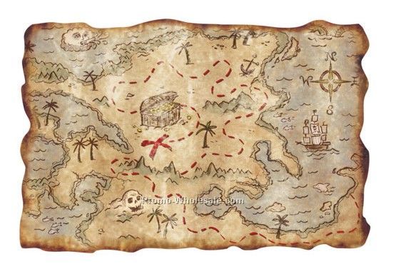 Plastic Treasure Map