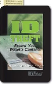 Pocket Pro Brochure (Id Theft Record Your Wallet's Contents)