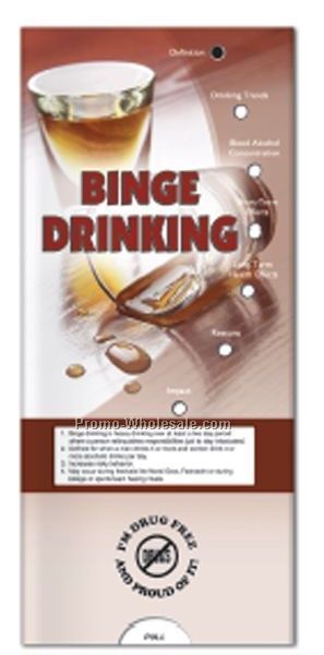 Pocket Slider Chart (Binge Drinking)
