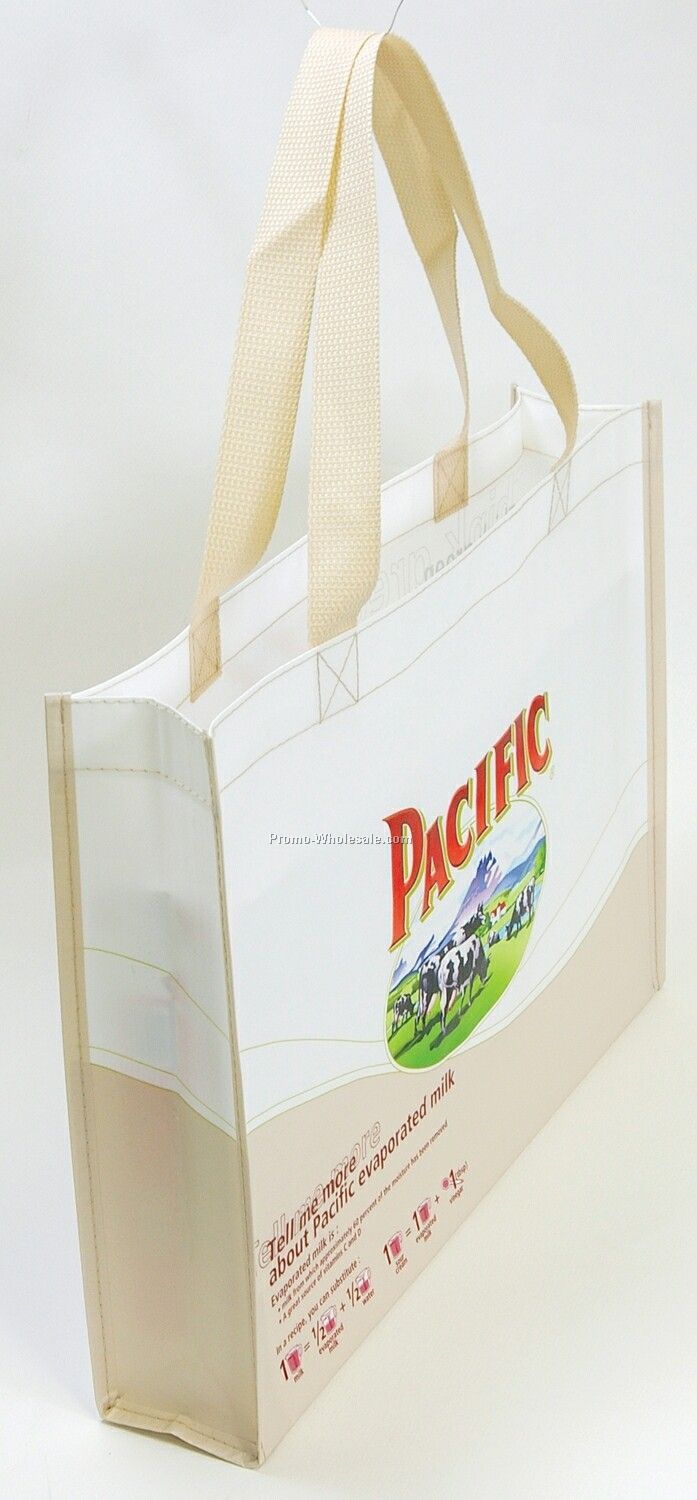 Polypropylene Imported Shopping Bag (15-3/8"x11-1/2"x3-1/8")