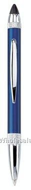 Prodigy Metallic Twist-action Mini Ballpoint Metal Pen/ Stylus