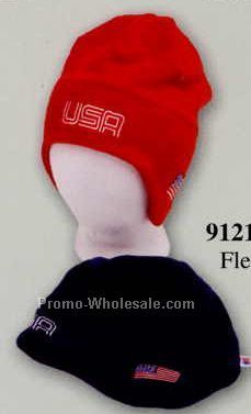 Promotional Polar Fleece Ear Flap Helmet Hat