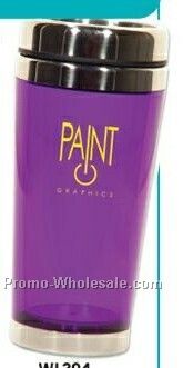 Purple Travel Tumbler