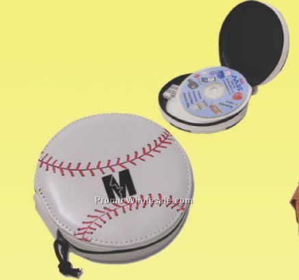Pvc Baseball CD Holder (12 CD Capacity)