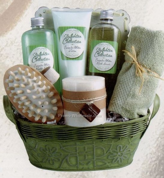 Relax And Pamper Spa Kit Gift Basket