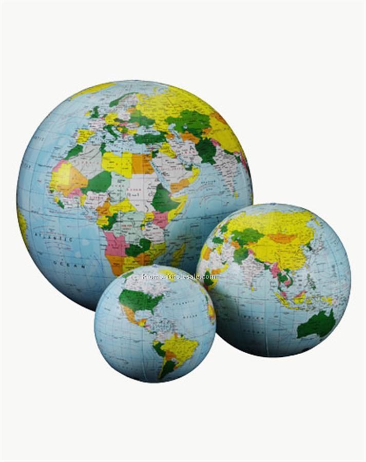 Replogle 12" Political Inflatable Globe