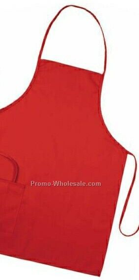 Single Pocket Restaurant Apron (Blank)