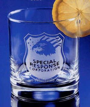 Skyline Classic Barware Rocks Glass (Deep Etched)